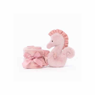 Jellycat Sienna Seahorse Soothers USA | 38602WKBP